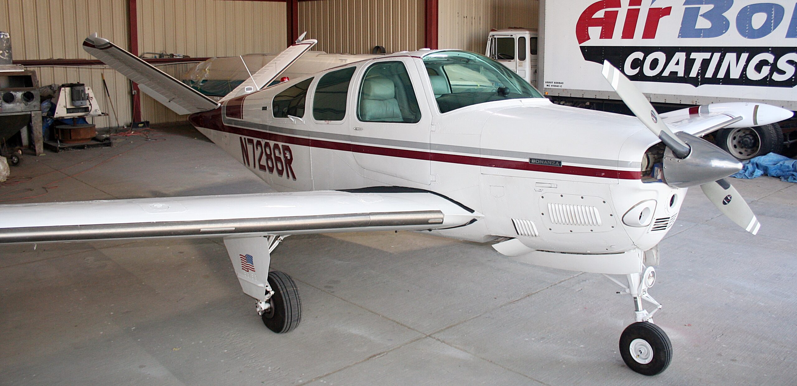 1975 Beechcraft V35B Turbo Normalized Bonanza - Image 2
